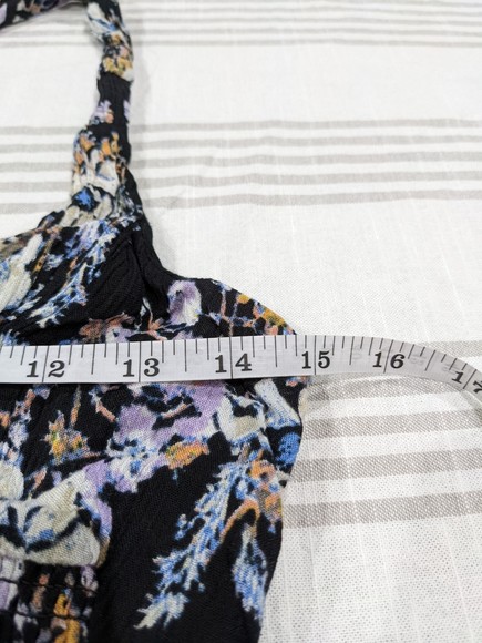 Free People Washed Ashore Floral Mini Dress Size Small - Picture 6 of 8